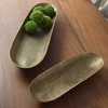 Stratum Oval Brass Bowls Set/2, Decorative Tray by Uttermost, 33.75" width x 4" height x 9.75" depth thumbnail 2