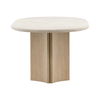 Oja Dining Table Natural 88', by Dovetail, 88.38" width x 29.37" height x 42.3" depth thumbnail 3