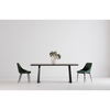 Silas Dining Table Black Ash, by Moe's Home, 76" width x 29.5" height x 36" depth thumbnail 7