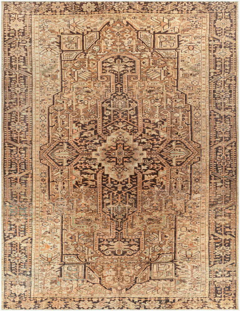 Amelie Machine Woven Rug, by Surya, 10'2.05" length x 7'10.49" width