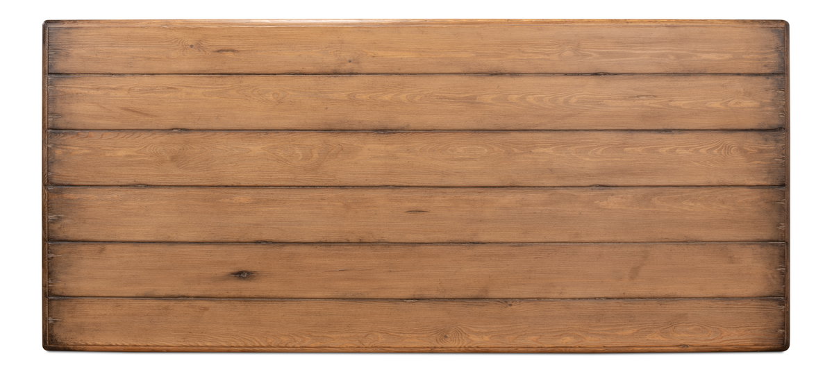 Bixby Dining Table, by Sarreid, 3'1" length x 7' width x 2'7" height View 12