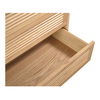 Teeda 3 Drawer Nightstand Natural thumbnail 8