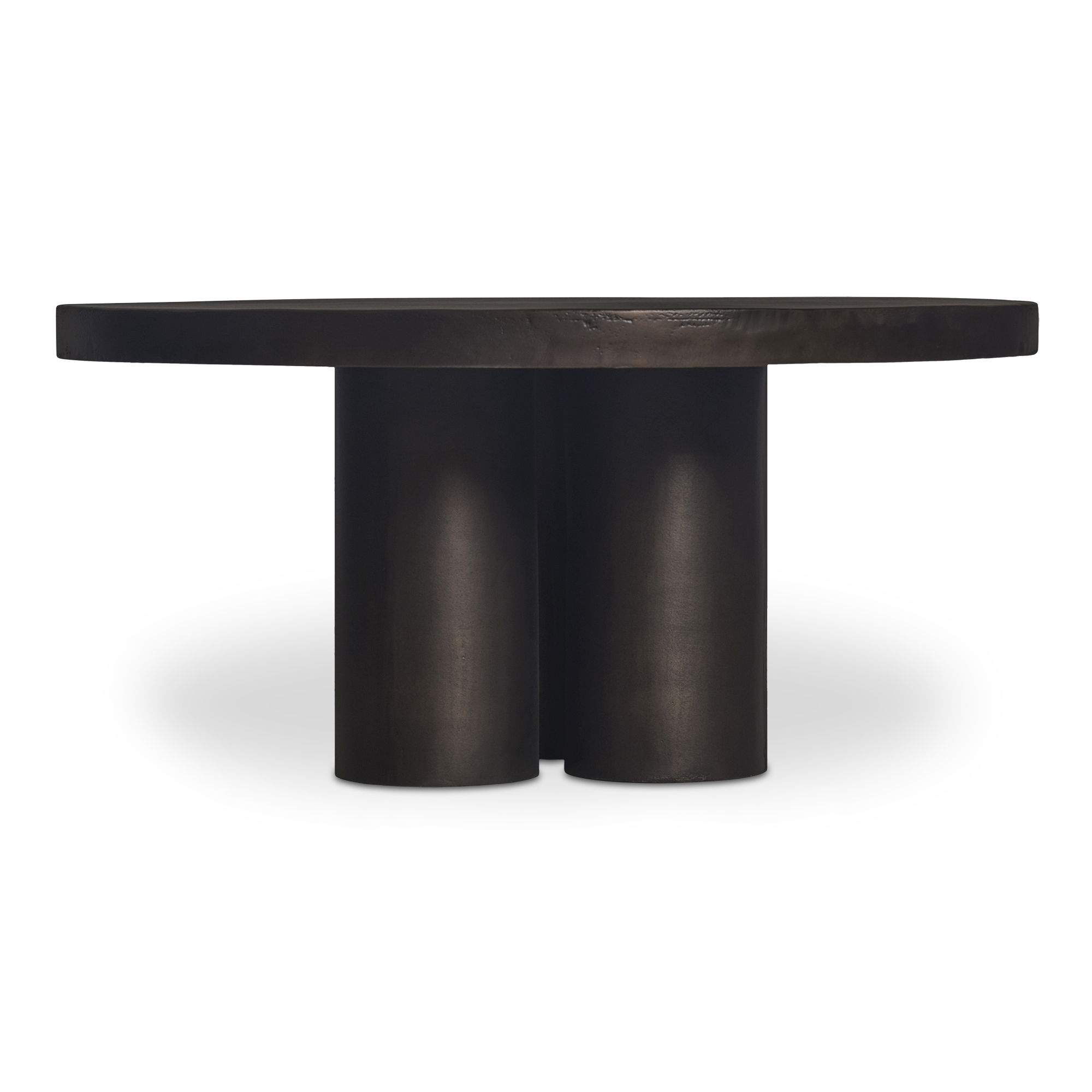 Logan Outdoor Coffee Table Black, by Moe's Home, 35" width x 16" height x 35" depth View 2
