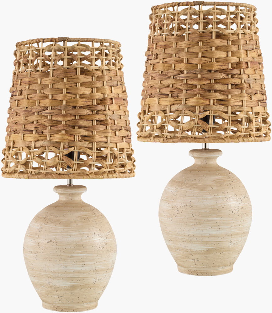 Sarina Accent Table Lamp, by Surya, 9" width x 19" height