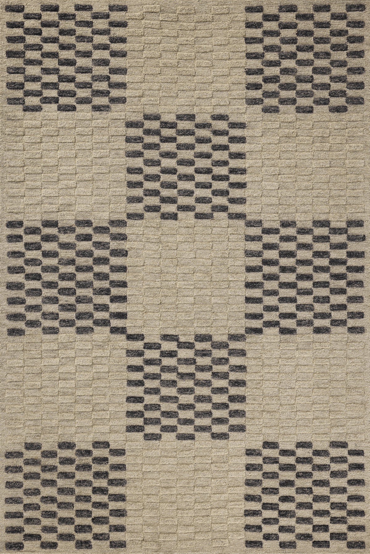 Chris Loves Julia x Loloi Bradley Rug, 1'6" length x 1'6" width View 1