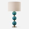 Palawan Blue Glaze Table Lamp thumbnail 0