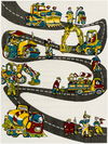 Kindergarten Machine Woven Rug, by Surya, 9' length x 6'7" width thumbnail