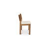 Carol Dining Chair Tan Leather Set Of Two, by Moe's Home, 21.6" width x 32" height x 19.5" depth thumbnail 4