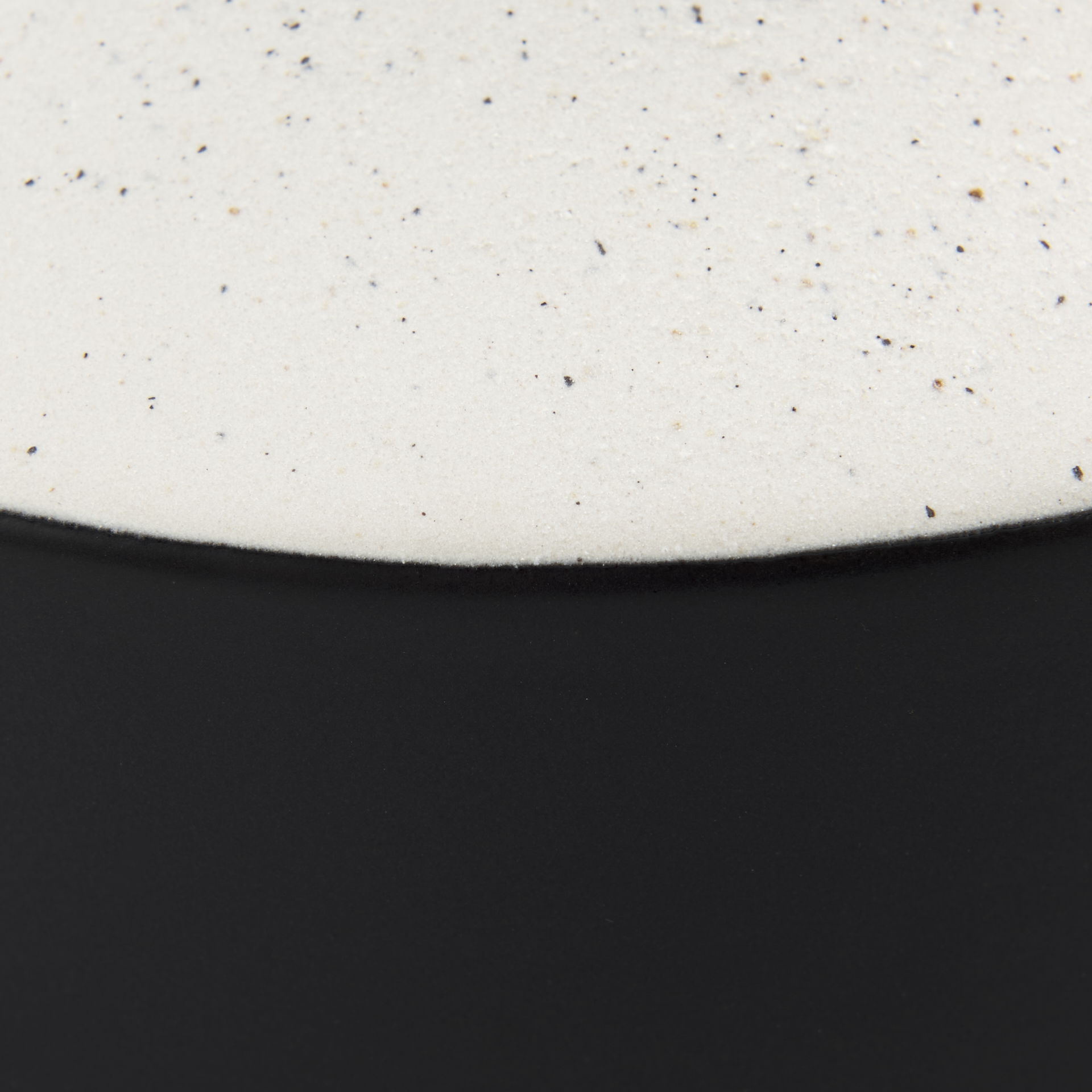 Burton 13.1H Large White and Black Ceramic Jug Vase, Decorative Jar by Mercana, 7.87" length x 7.87" width x 11.61" height View 10