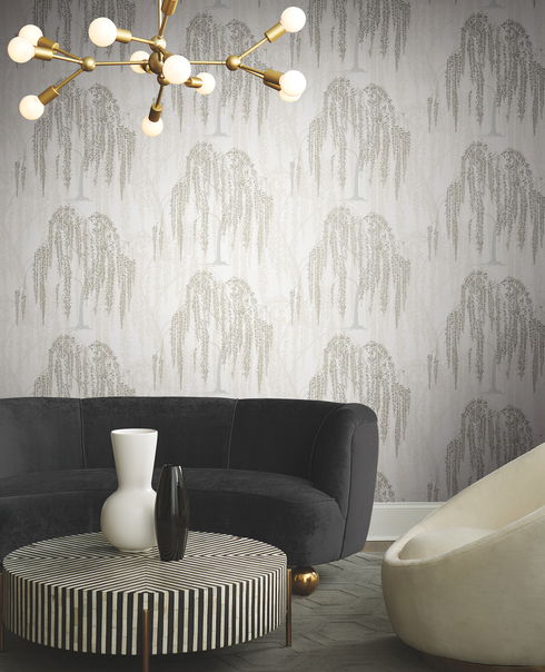 Willow Glow Neutral Wallpaper
