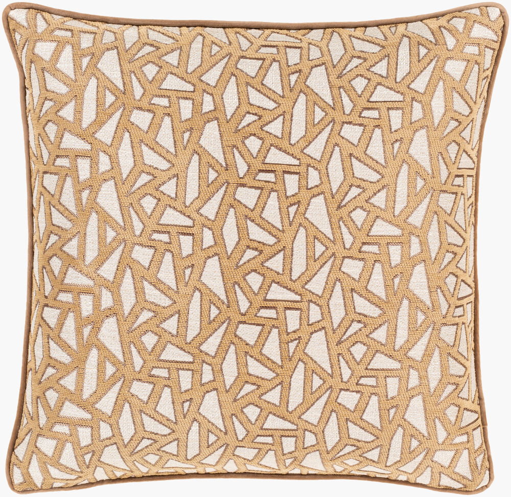 Biming Accent Pillow, Decorative Pillow by Surya, 18" length x 18" width