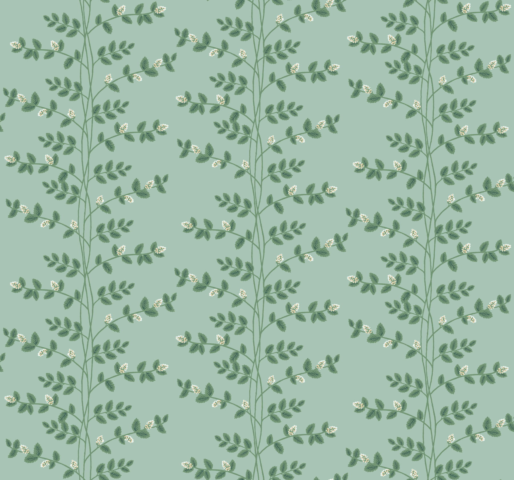 Climbing Vine Soft Teal Wallpaper Climbing Vine Soft Teal Wallpaper large image