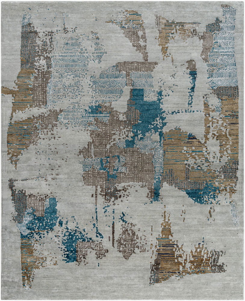 Opulence Handmade Rug, by Surya, 7'6" length x 5' width