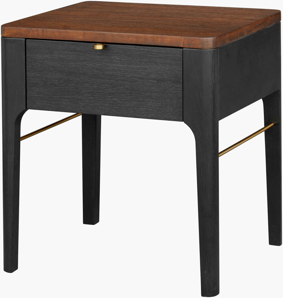Anello End Table, Side & End Table by Surya, 22" width x 24" height