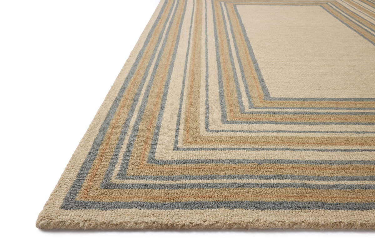 Chris Loves Julia x Loloi Alfie Rug, 1'6" length x 1'6" width View 3