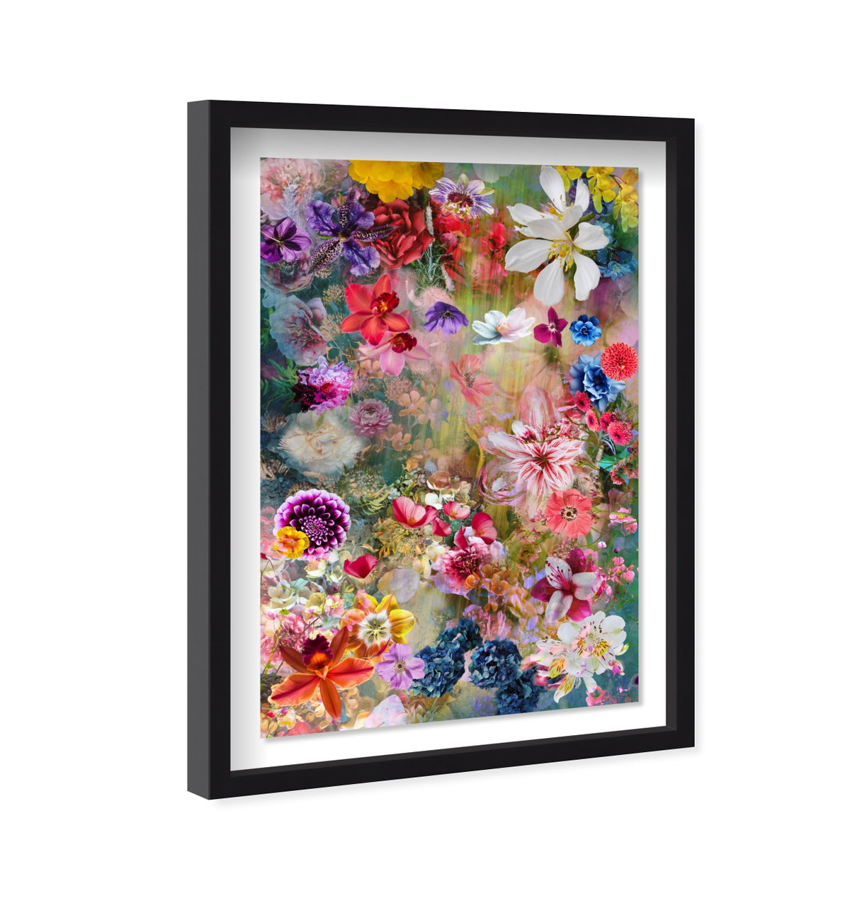Azlan Bloom Floral (Diamond Dust), Art by Oliver Gal,  15x10 View 2