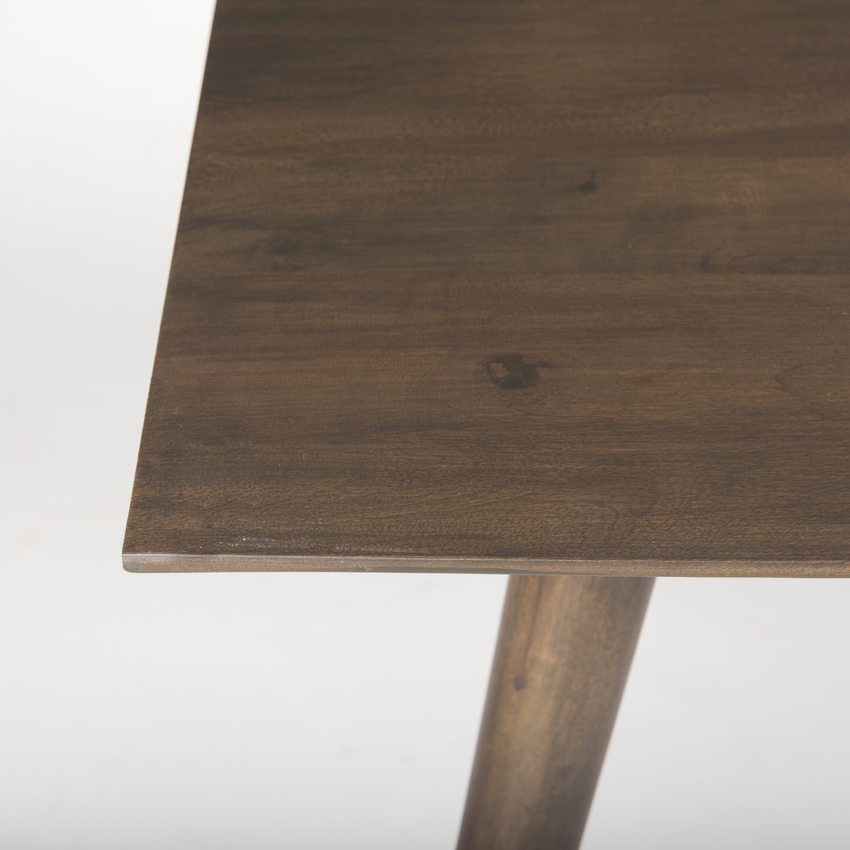 Nicholas 72'L x 39'W Dining Table | Modern | Brown Wood & Metal/Wood | Seats 6, by Mercana, 72" length x 39" width x 30" height View 8