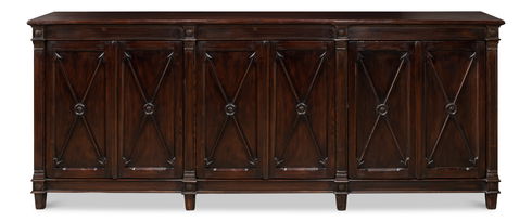 Marksman Sideboard  Dark Brown