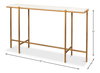 Shagreen Console Table  Osprey White, by Sarreid, 1'2" length x 5' width x 2'10" height thumbnail 13