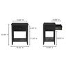 Corrine Nightstand Antique Black thumbnail 11
