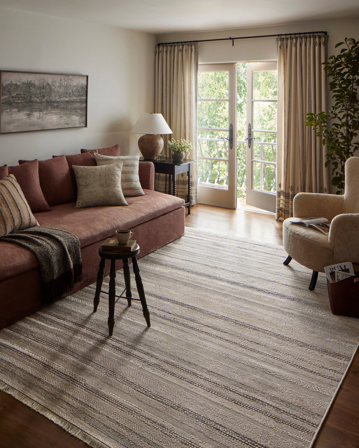 Amber Lewis x Loloi Malibu Rug, 2'3" length x 10' width View 2