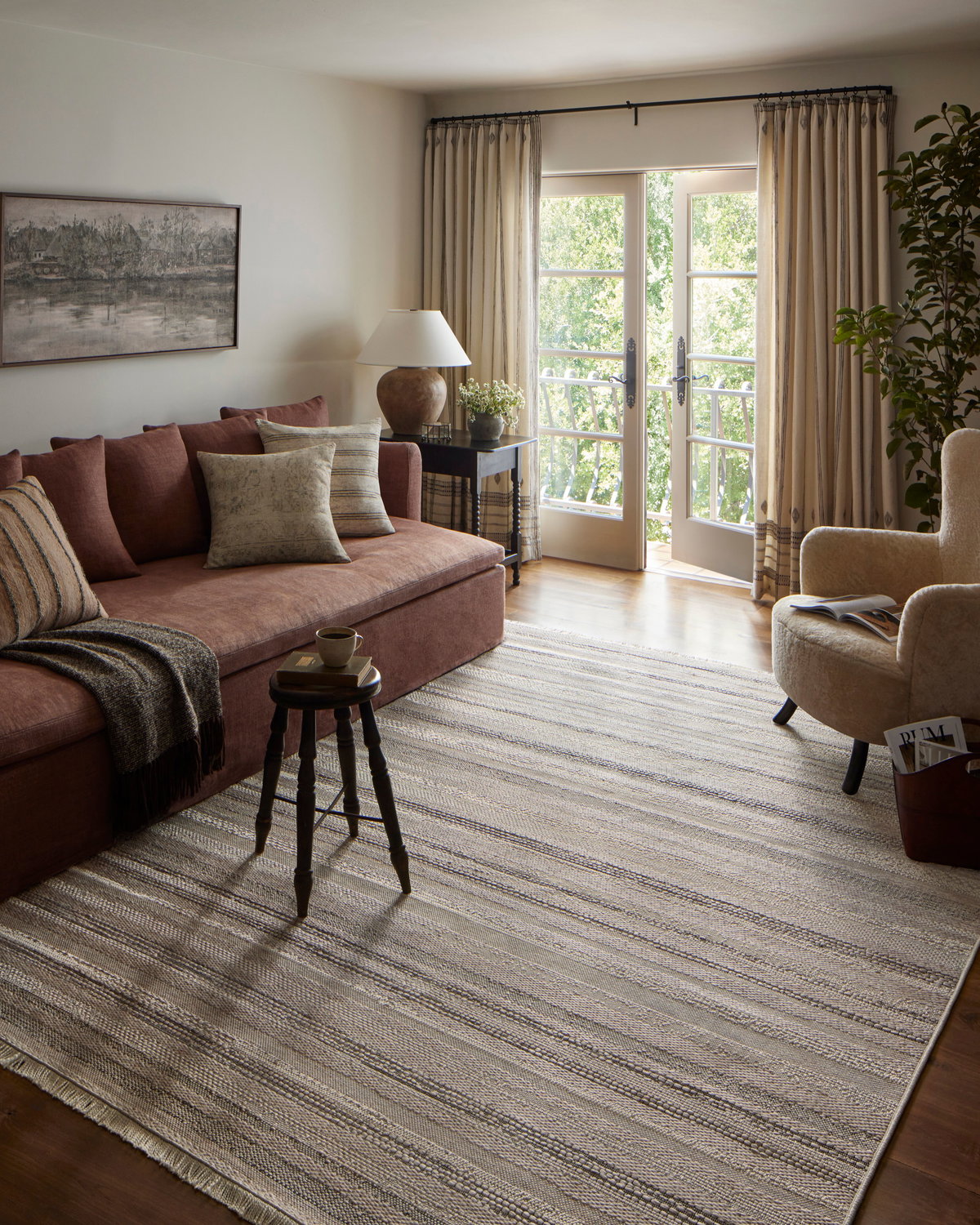 Amber Lewis x Loloi Malibu Rug, 2'3" length x 3'9" width View 2