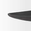 Piero Small Matte Black Metal Decorative Bowl, by Mercana, 31.5" length x 5" width x 4" height thumbnail 6