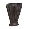 Jade Vase Antique Brass Cast Aluminum, by Moe's Home, 13" width x 15" height x 6" depth thumbnail 2