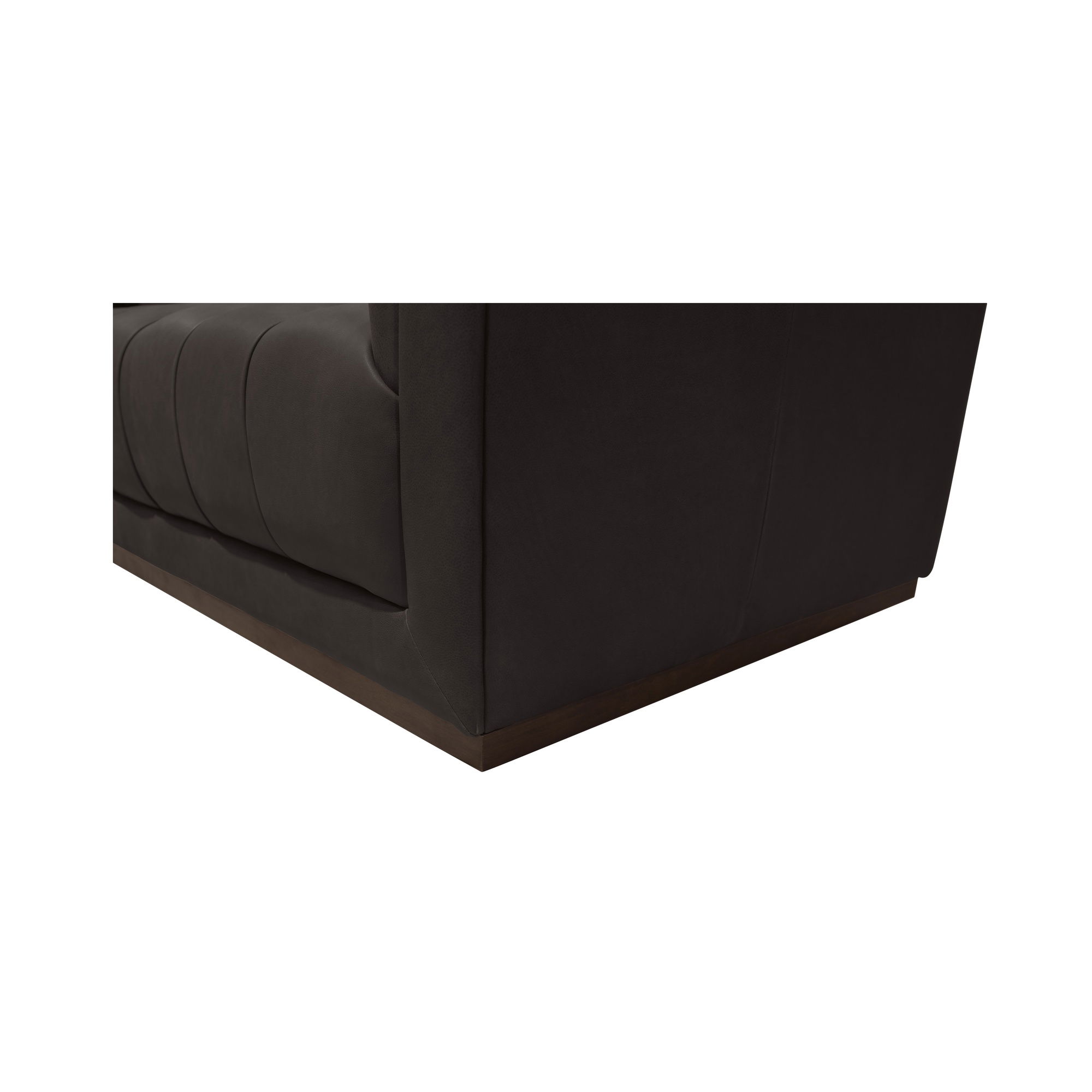 Jervis Sofa Deep Brown, Sofas & Sectional by Moe's Home, 83.5" width x 32.5" height x 40.35" depth View 5