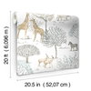 On the Savanna Neutral Peel & Stick Wallpaper, by York Wall, 20' length x 1'8.5" width x 0.02" depth thumbnail 9