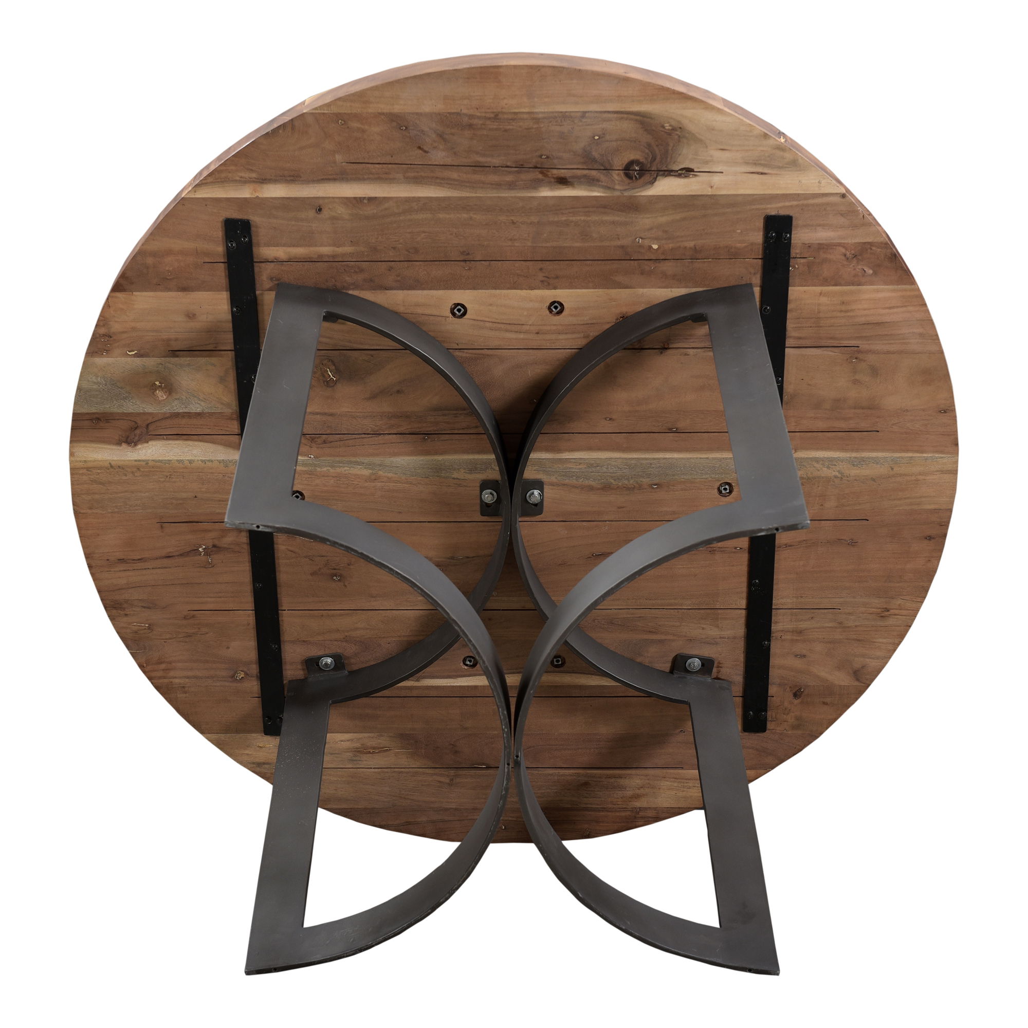 Bent Round Dining Table 54in large image 