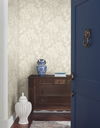 Brushstroke Floral Taupe Wallpaper thumbnail 2