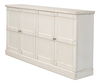 Lionisio Buffet,75',Stucco Wht,Wood Drs, Cabinets & Sideboard by Sarreid, 75" length x 15" width x 37" height thumbnail 8