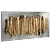 Lev Gold Metal Wall Decor, Art by Uttermost, 24" width x 55.25" height x 2.75" depth thumbnail 4