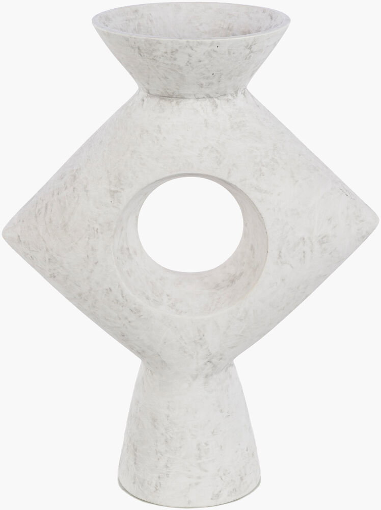 Yagya Vase, by Surya, 12" width x 17" height
