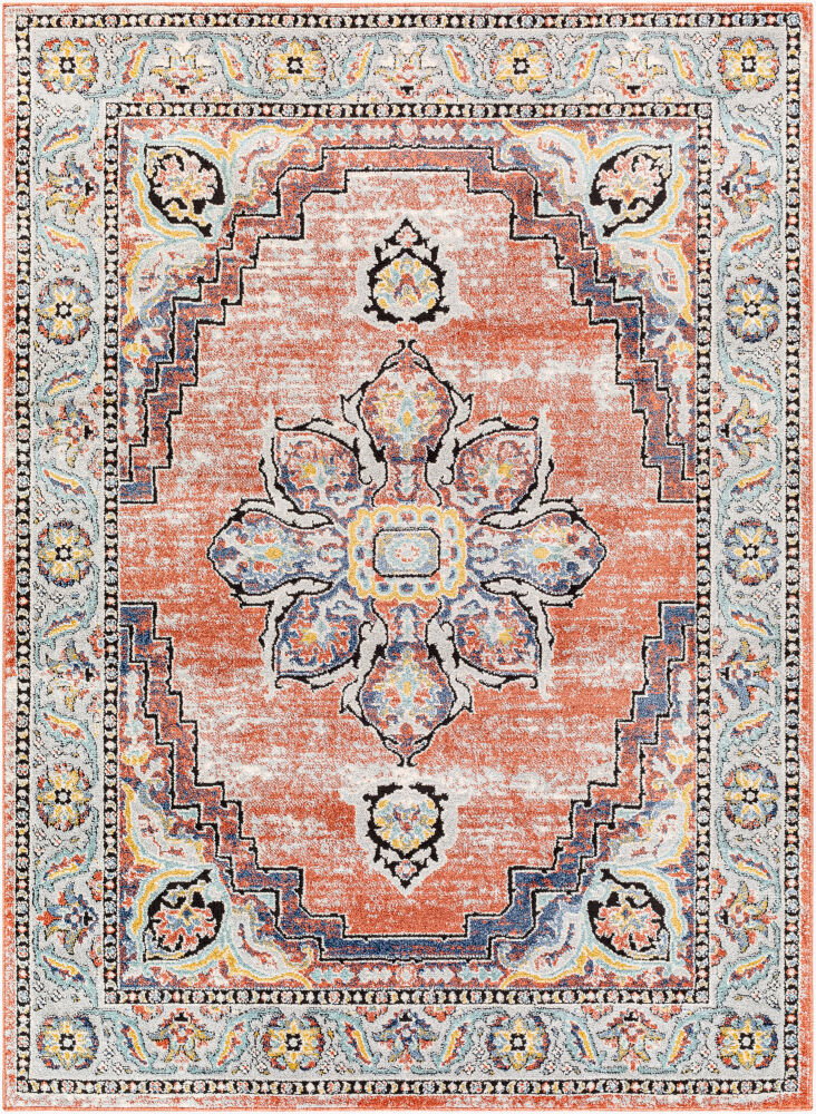 Ella Machine Woven Rug, by Surya, 1'3.75" length x 1'3.75" width