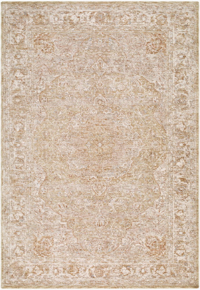 Da Vinci Machine Woven Rug, by Surya, 1'3.75" length x 1'3.75" width
