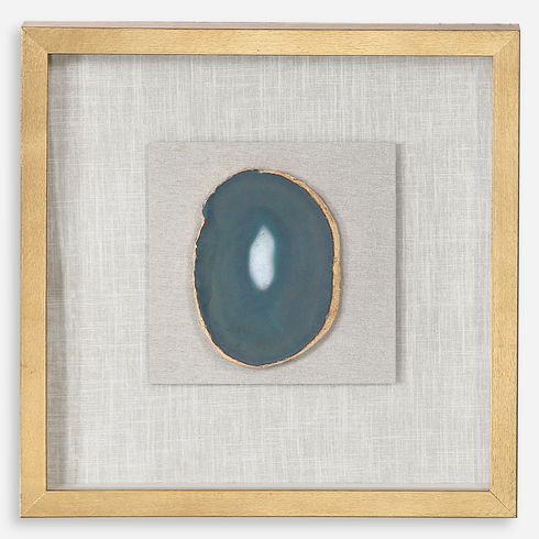 Keeva Agate Stone Shadow Box