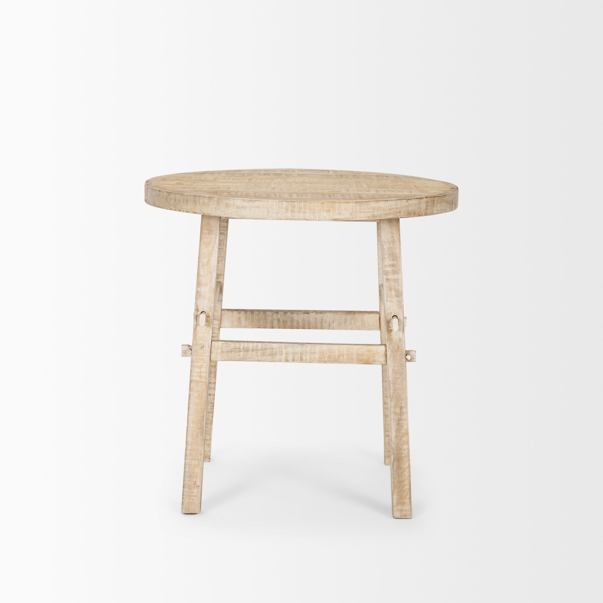 Rosie Large Blonde Wood End Table large image 