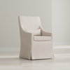 Skirted Arm Chair, by Sarreid, 2'4" length x 2' width x 3'5" height thumbnail 9