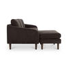 Quinn Sectional Dark Brown thumbnail 2