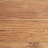 Stetson 94.5'L x 39'W Rectangular Trestle Dining Table | Natural Brown Wood | Seats 8, by Mercana, 94.5" length x 39" width x 30" height thumbnail 3