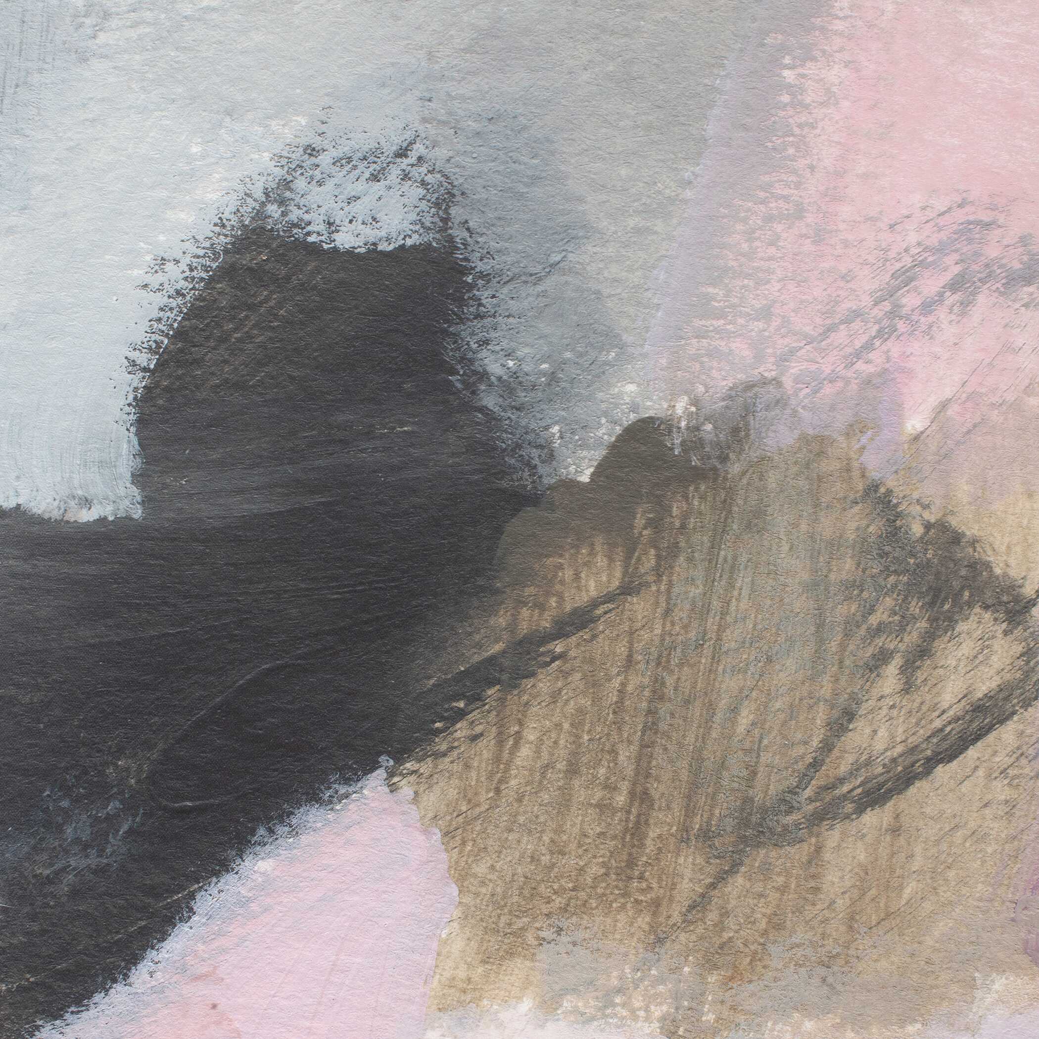 Process Framed Abstract Art, Painting by Uttermost, 49.5" width x 65.5" height x 2" depth View 5