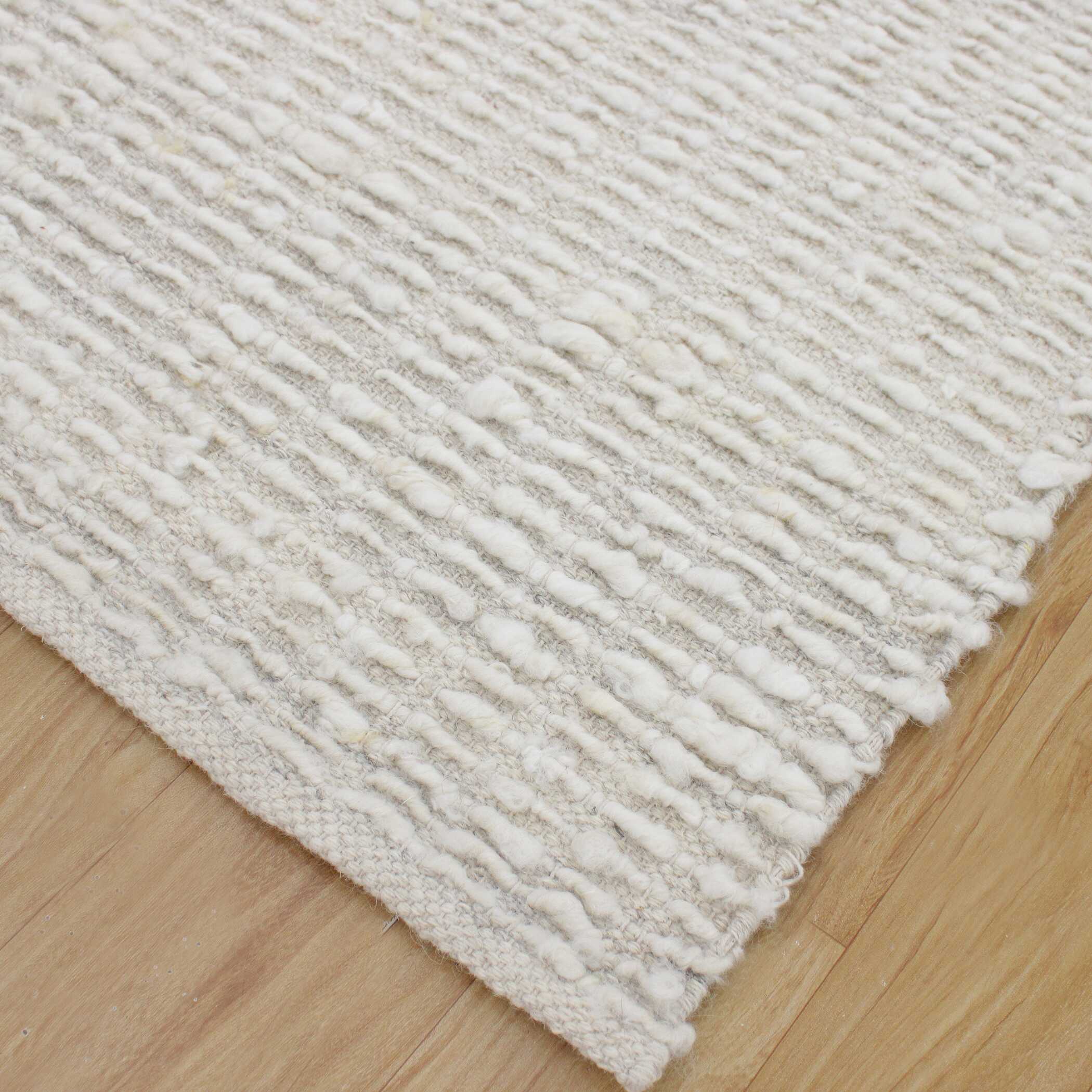 Lovelle Ivory Soft Wool 8 X 10 Rug, by Uttermost, 8' width x 10' height x 0.5" depth View 3