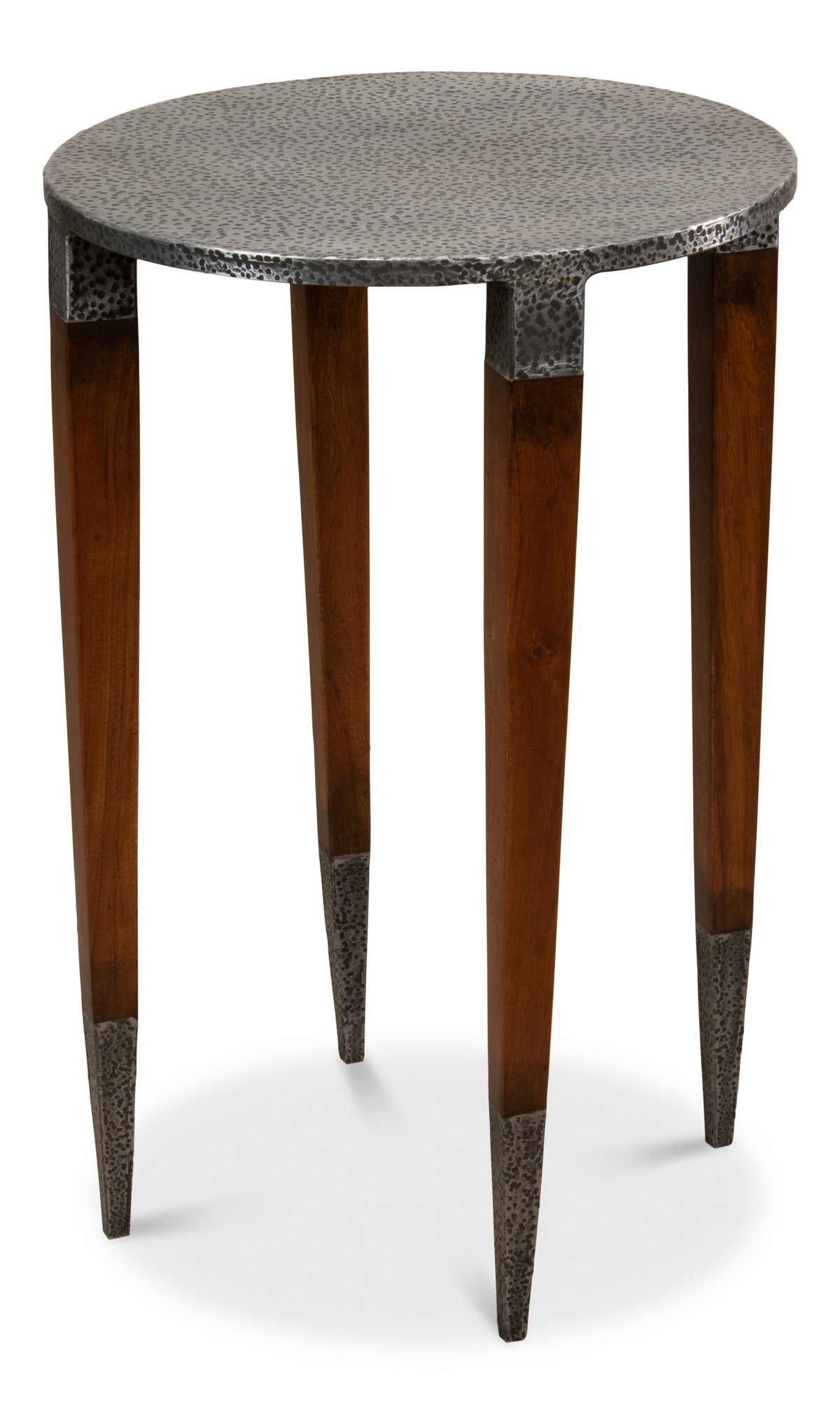 The Burnford Table, by Sarreid, 1'4" length x 1'4" width x 2'1" height View 1