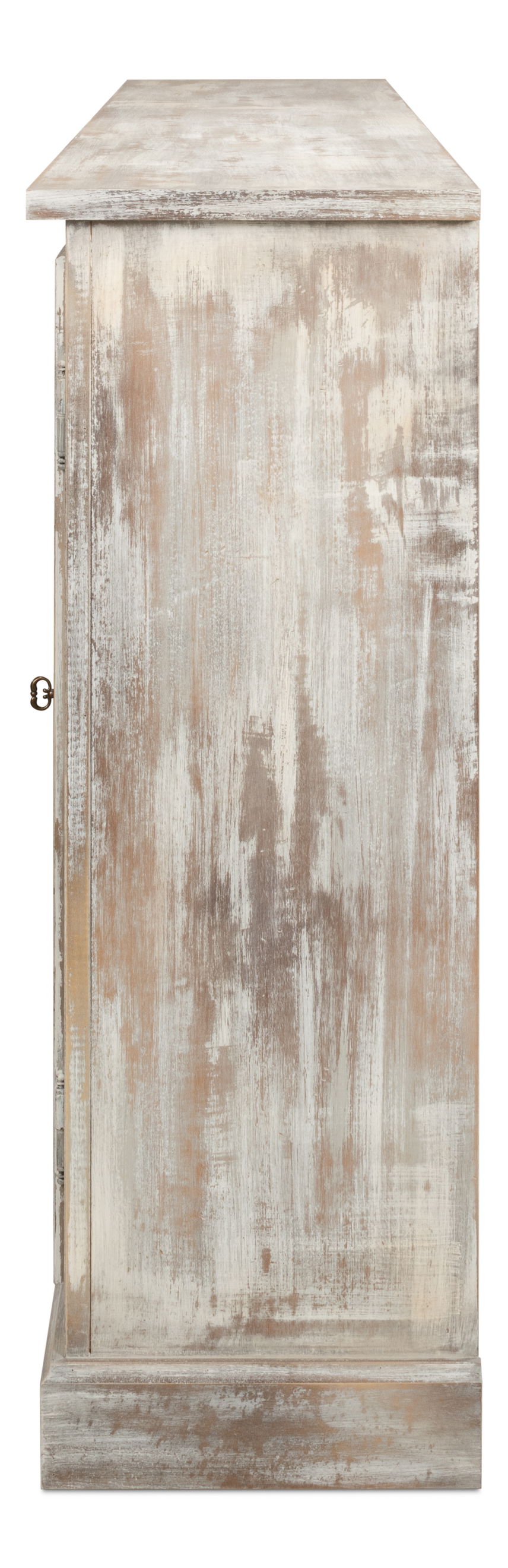 Bellagio Sideboard, 96',Grey Oak, Cabinets & Sideboard by Sarreid, 96" length x 15" width x 43" height View 4