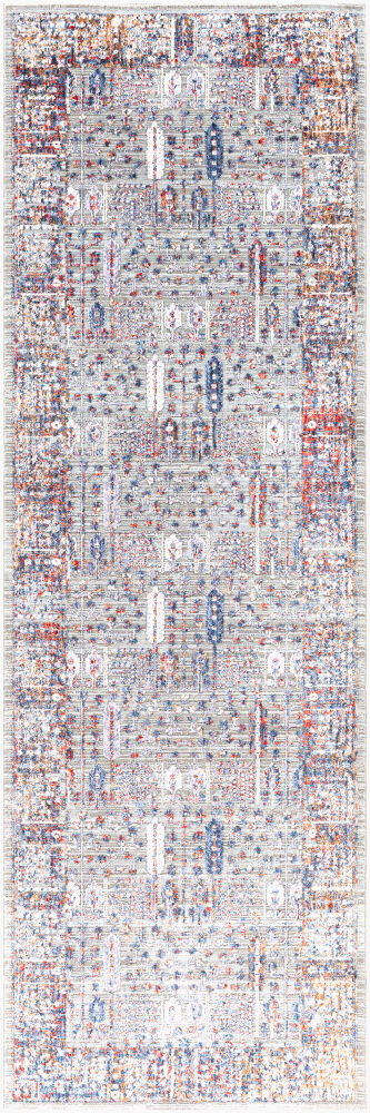 Infinity Machine Woven Rug, by Surya, 7'2.61" length x 2'5.53" width