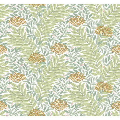 Highgrove White Wallpaper