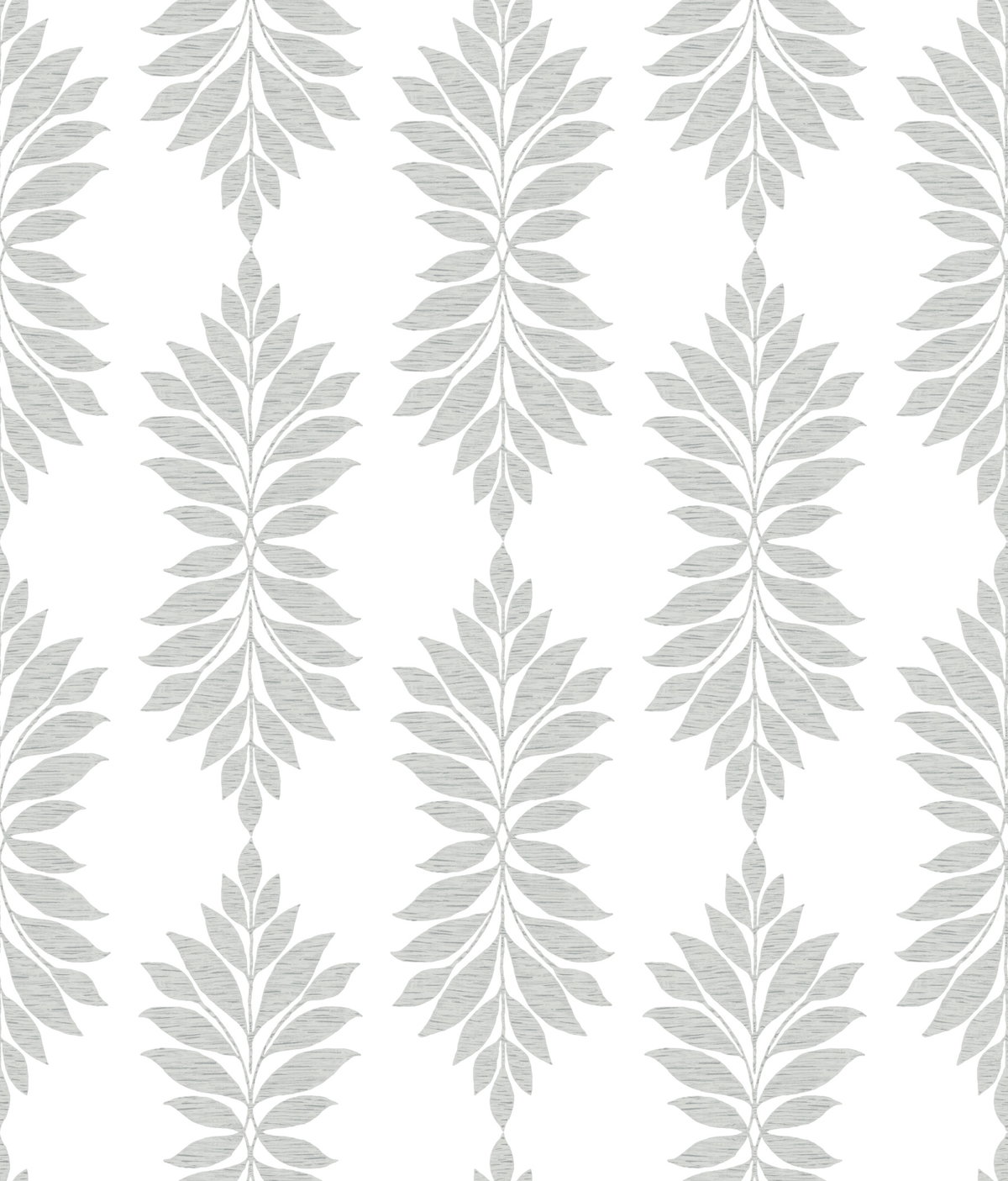 Broadsands Botanica Light Grey Wallpaper, by York Wall, 33' length x 1'8.5" width x 0.02" depth