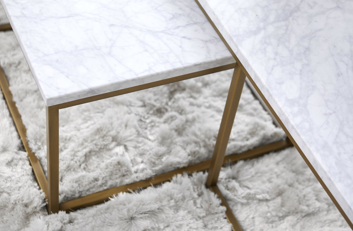 Carrera Nesting Coffee Table, by Essentials for Living, 52" width x 18" height x 28" depth View 10